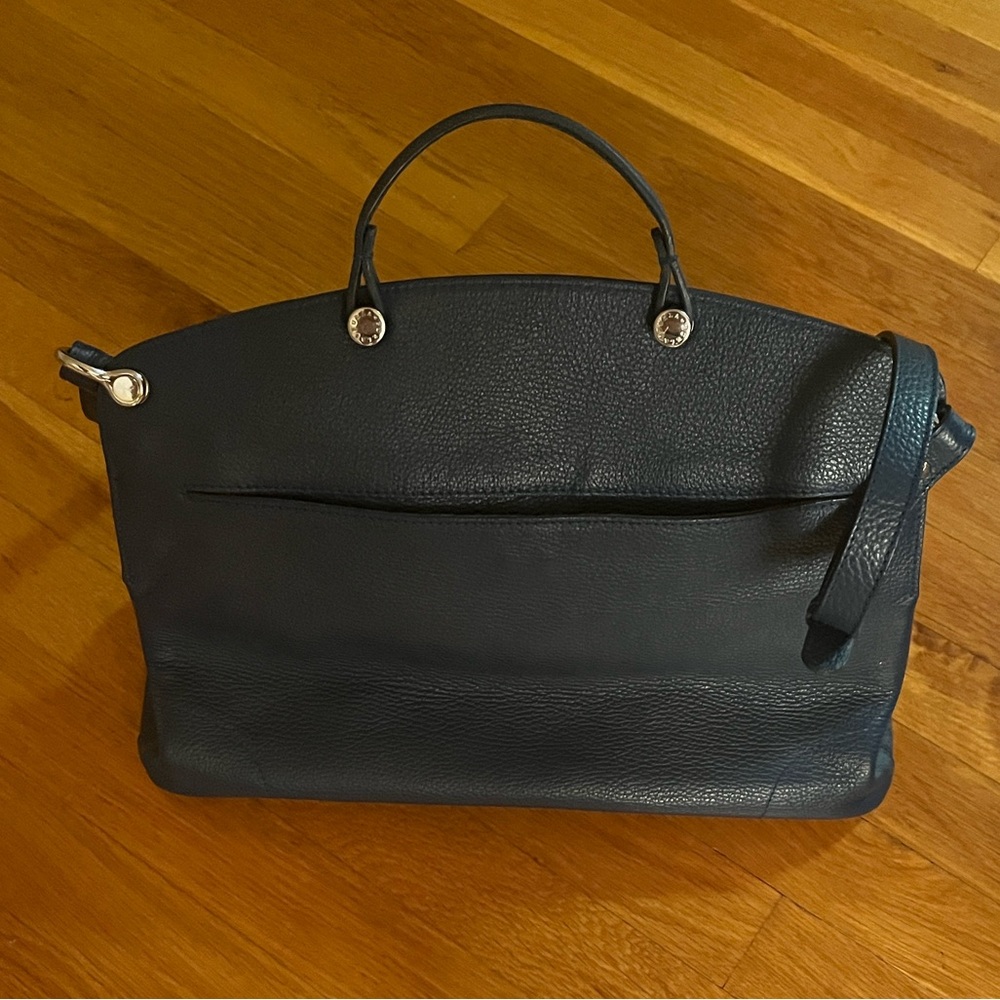 FURLA TEAL PIPER DOME - VINTAGE EUC